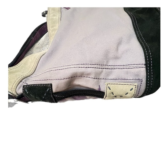 LUCKY Brand Floral Canvas Shoulder Bag - Purple and Black - Picture 5 of 9